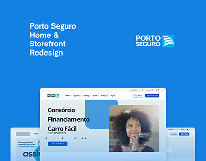 Porto Seguro Home & Storefront Redesign