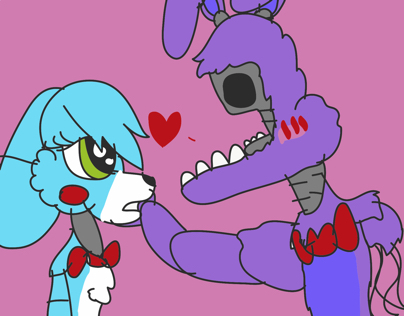 Toy girl Bonnie ❤️ Withered Fix Bonnie