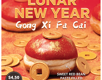 Lunar New Year Donut - Concept