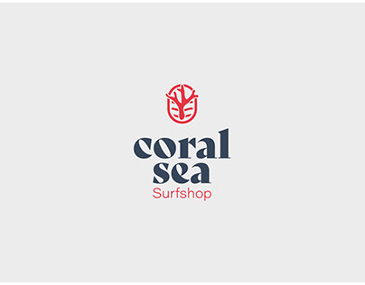 Logo para Surfshop | Coral Sea SurfShop