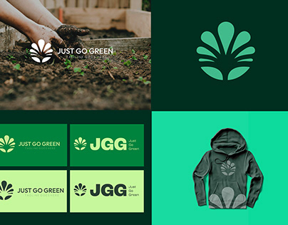 Just Go Green Logo + Branding