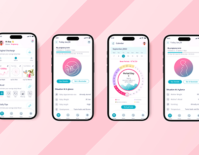 Period and pregnancy tracker app