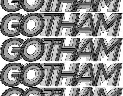 Motion Design - Gotham Specimen