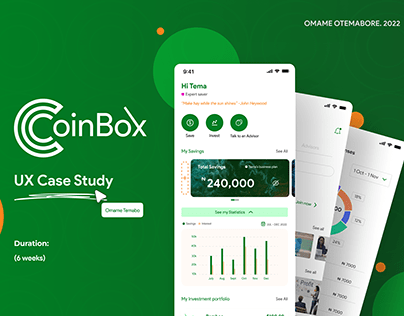 Coinbox: A Saving App (Case Study)