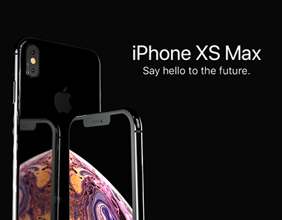 3D model - iPhone XS Max