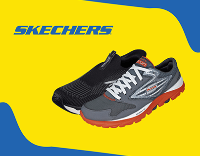 Skechers website with motion design/animation