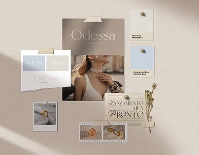 Branding & Visual Identity | ODESSA - Jewelry