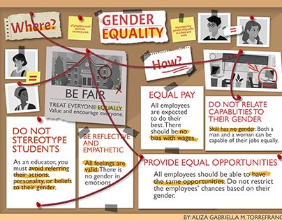 Gender Equality Advocacy Infographic