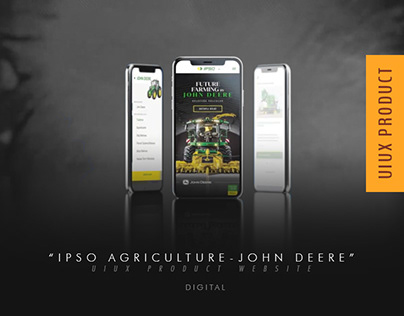 IPSO Tarım - John Deere UIUX Product Website