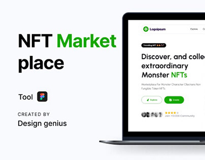 Project thumbnail - NFT Market place