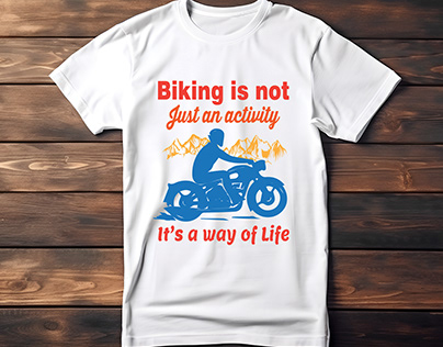 Biking Adventure T-shirt Design