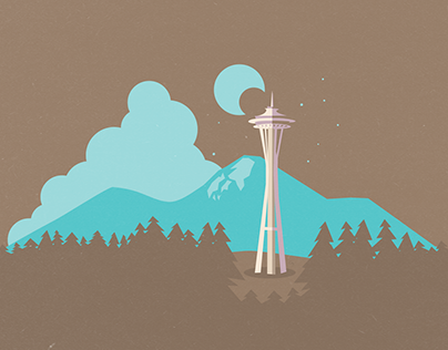 Seattle, illustrated