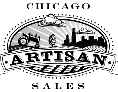 Chicago Artisan Sales Logo and Business Card