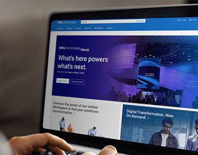 DELL | Homepage Website Redesign