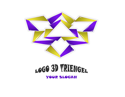 logo 3d triangel