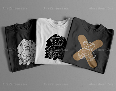 Teddy Bear T-shirt Design 1
