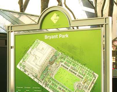 Bryant Park Sign System
