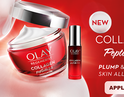 Olay Products - Try & Review Web Banners & IG Posts