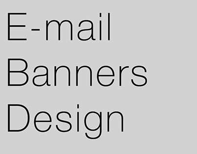 E-mail Banners Design