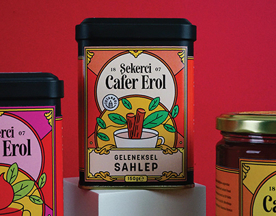 "Şekerci Cafer Erol" Packaging Design | Ambalaj tasarım
