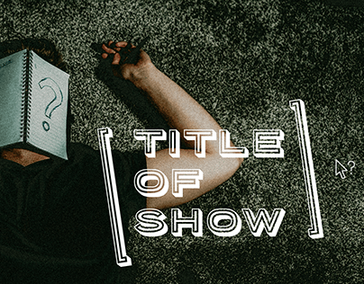 Title of Show logo and marketing