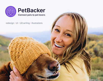PetBacker - redesign | UX writing