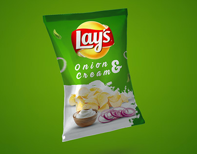 Lay's Chips Mokeup Design