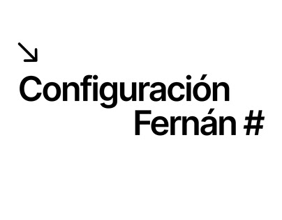 Configuraciones Fernán Gómez, rediseño de cartelería