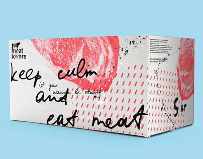 MEAT LOVERS | Branding | Meat packaging