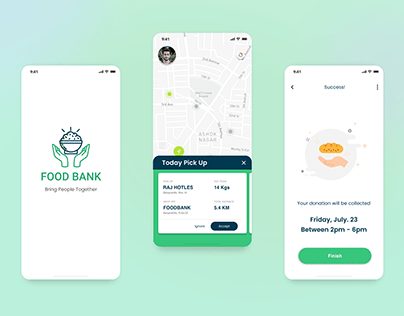 A mobile experience design for Foodbank