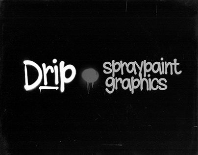 Drip Spray Paint Graphics - Free Download