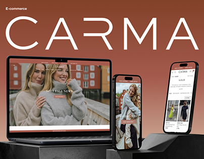 CARMA E-commerce website