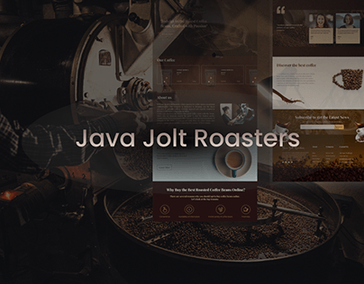 Java Jolt Roasters Website