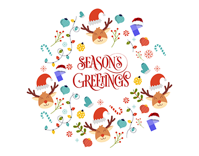 Season Greetings - Social media post