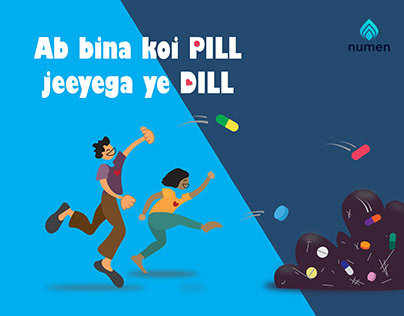 Pill vs Dill Ad concept
