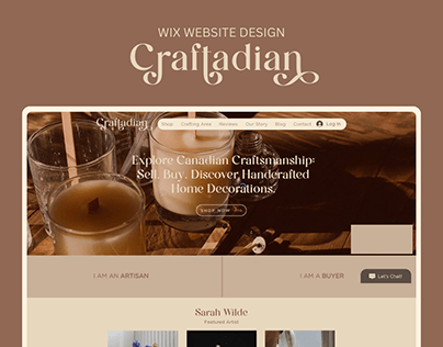 Project thumbnail - Artisan Website Design | Wix