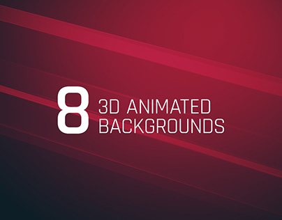 8 Animated 3D Backgrounds