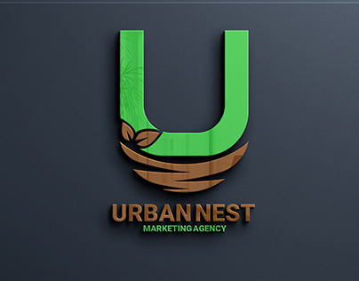 Project thumbnail - logo design ( Urban Nest Marketing Agency )