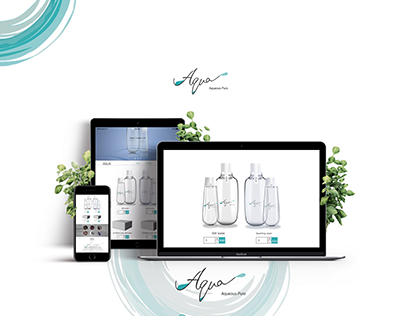 AQUA- Website & branding design