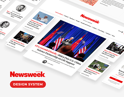 Newsweek.pl - News Portal Design System