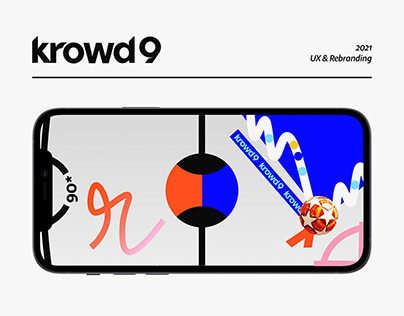 Krowd9 *UX/Rebranding*