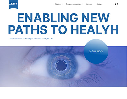 ZEISS / Landing Page
