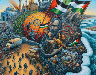 Free Palestine | Photo Manipulation