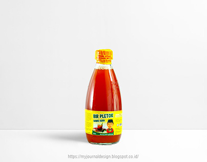 Bottle Label Design | BIR PLETOK BANG ISRA