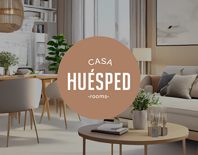Casa Huésped Rooms I Branding y aplicaciones