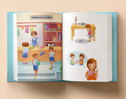 Illustration book for kids