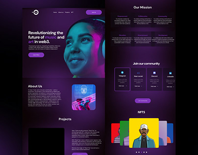 Apex trybe landing page