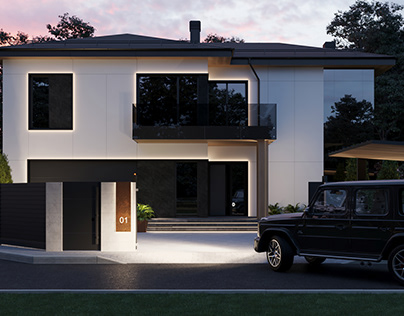 GELIC | Проект дома с вентилируемым фасадом 270 м2