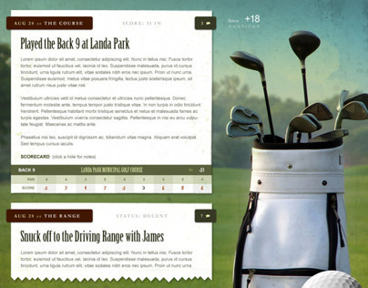 Golf Blog