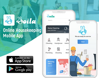 Voila - Online Housekeeping Mobile App